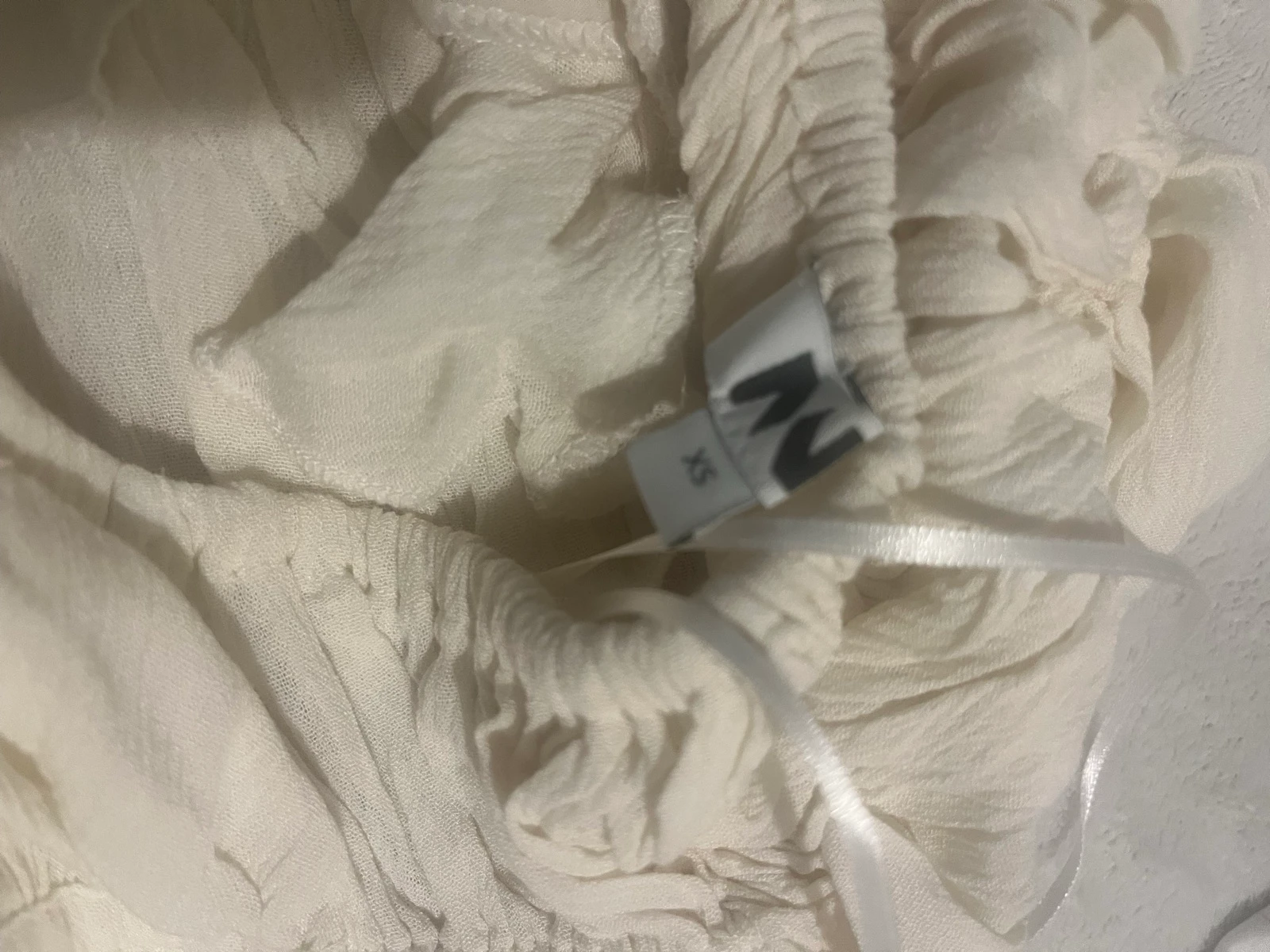 Cream off-shoulder top – photo 3